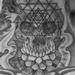 Tattoos - Sri yantra skull - 75994